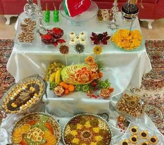 عکس ایده ی خلاقانه برای شب یلدا