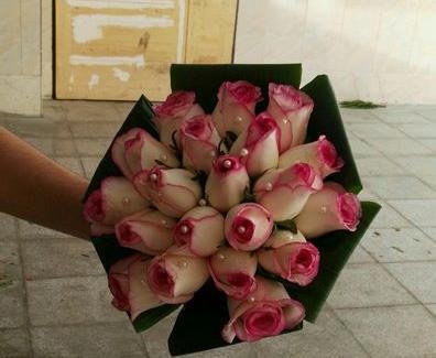 عکس دسته گل غنچه رز