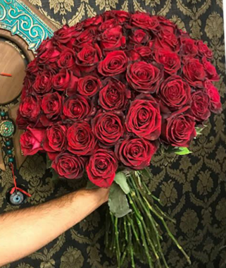 عکس دسته گل غنچه رز