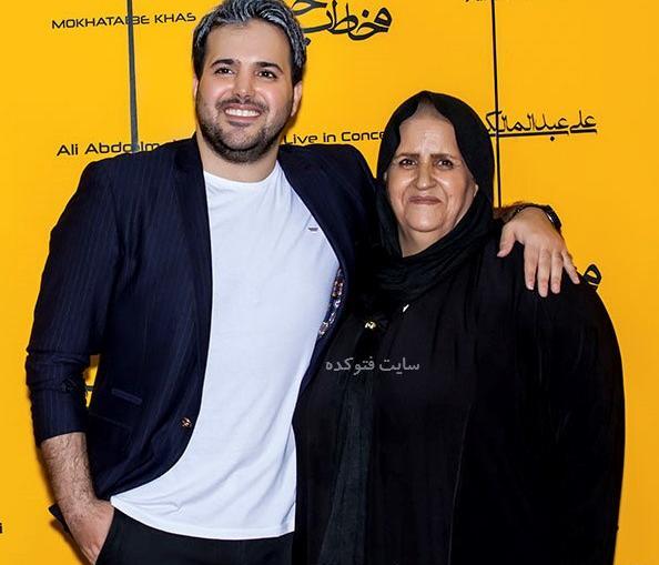 عکس همسر واقعی علی عبدالمالکی