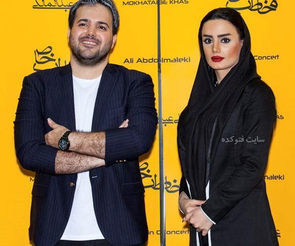 عکس همسر واقعی علی عبدالمالکی