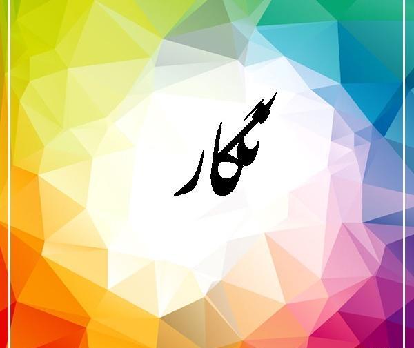 عکس نوشته نگین و نگار