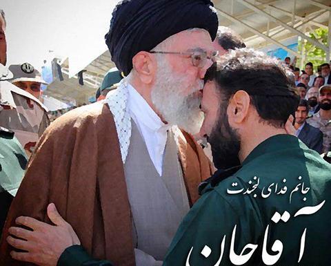 عکس نوشته حاج قاسم به مناسبت روز پاسدار