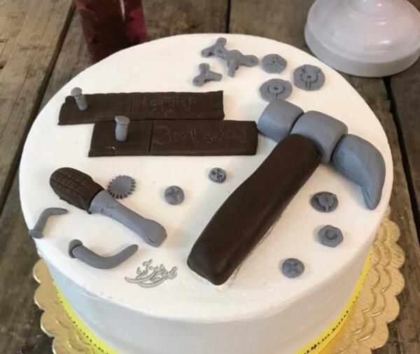 عکس کیک صافکاری
