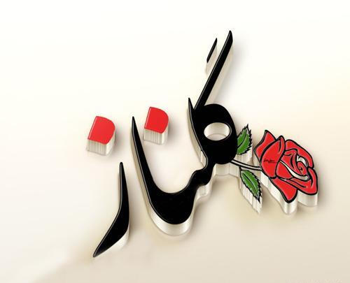 عکس نوشته اسم گلسا