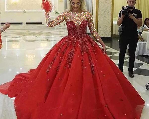 عکس لباس عروس رنگی دخترانه