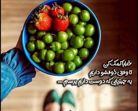 عکس نوشته لواشک میخوام
