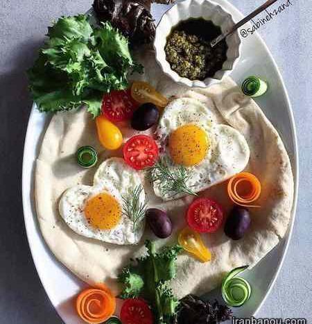 عکس ایده برای تزیین صبحانه