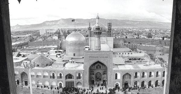 عکس حرم امام رضا در قدیم