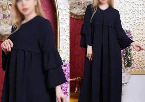 عکس مانتو بلند چین پلیسه
