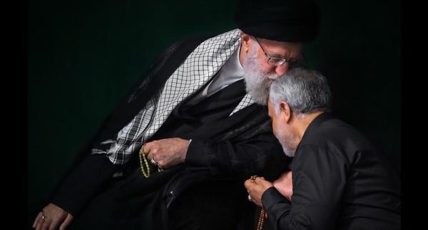 عکس سردار و خامنه ای