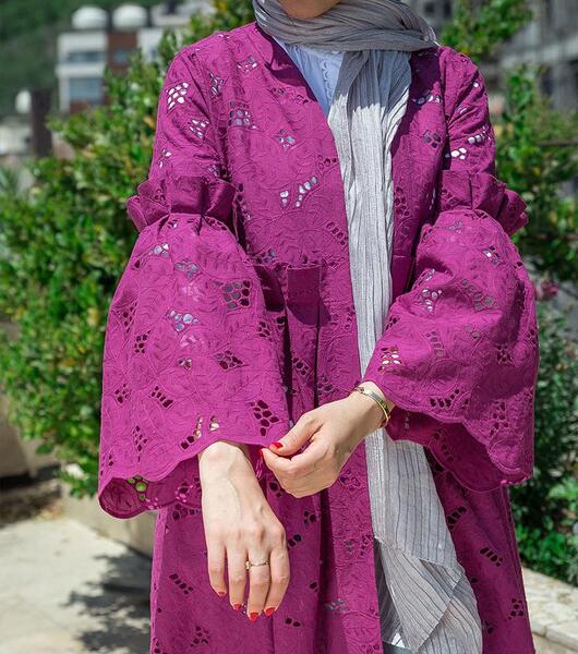 عکس مدل مانتو خامه دوزی