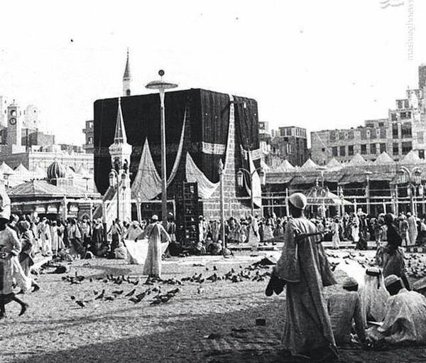 عکس کعبه قدیمی