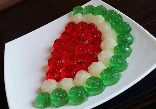 عکس ایده ژله تک نفره یلدایی