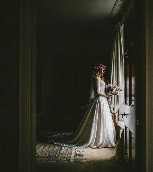عکس عروس غمگین عاشقانه