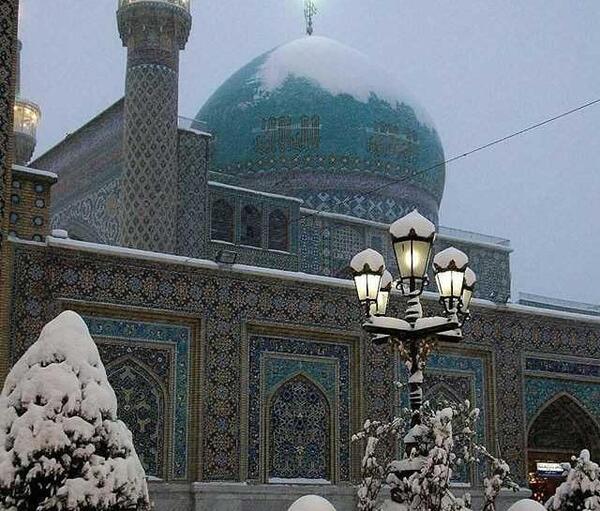 عکس دل شکسته در حرم امام رضا