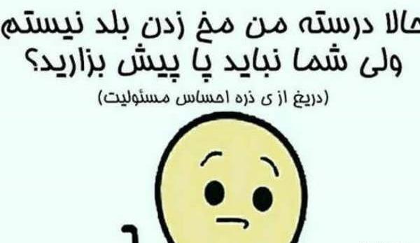 عکس نوشته طنز رل زدن
