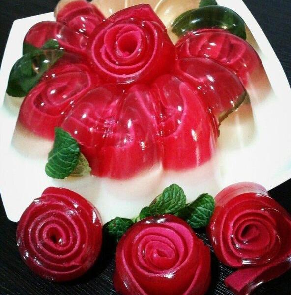 عکس ژله سفره هفت سین