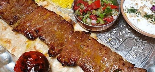 عکس چلو کباب برگ مخصوص