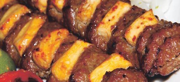 عکس چلو کباب برگ مخصوص
