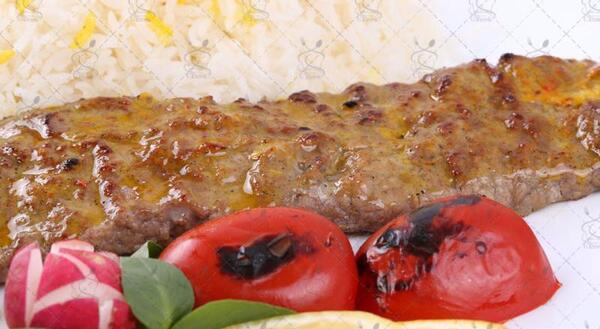 عکس چلو کباب برگ مخصوص