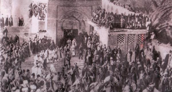 عکس حرم امام حسین هزار سال پیش