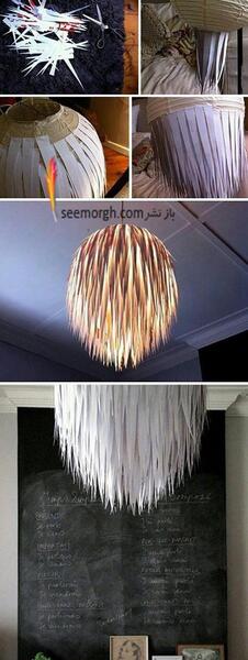عکس ایده لوستر آشپزخانه