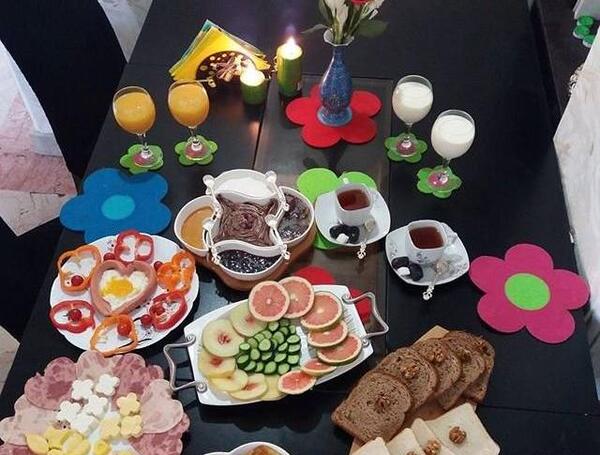 عکس ایده های نو برای صبحانه