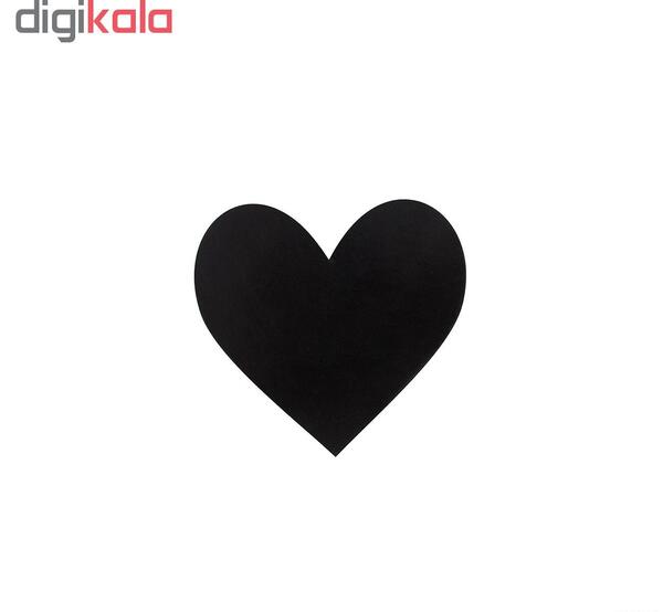 عکس استیکر قلب سیاه