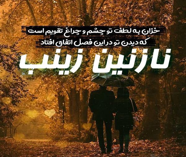 فیلم عکس نوشته نازنین