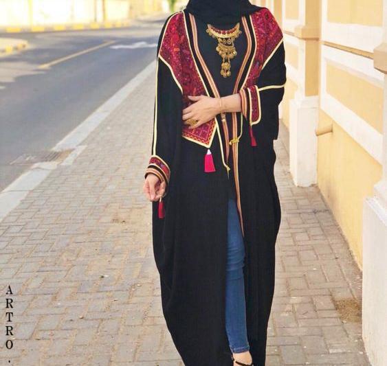 عکس مانتو عربی دخترانه