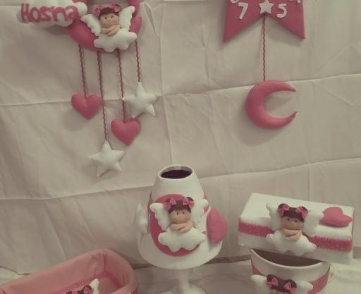 عکس ست سیسمونی نمدی دخترانه جدید