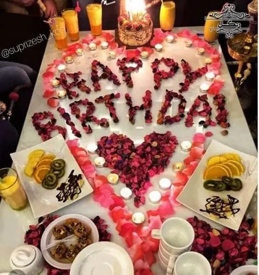 عکس ایده جالب برای تولد آقایان