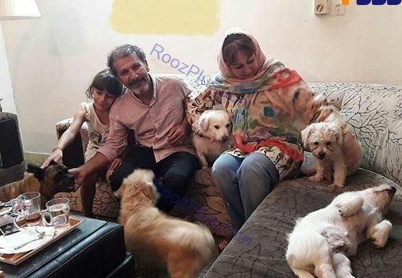 عکس حیوانات خانگی بازیگران ایرانی