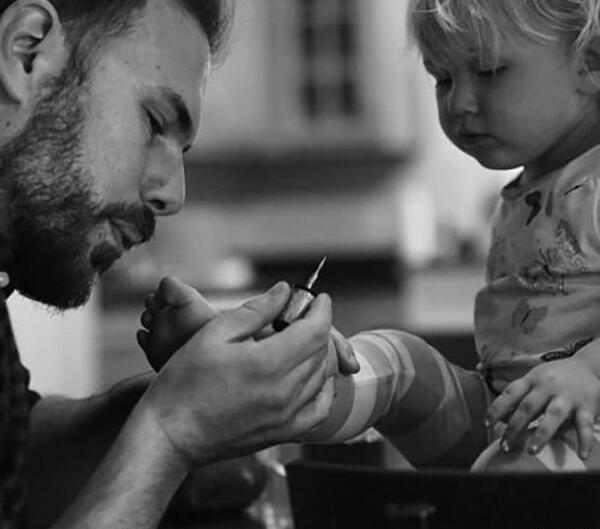 عکس پدر دختری لاکچری