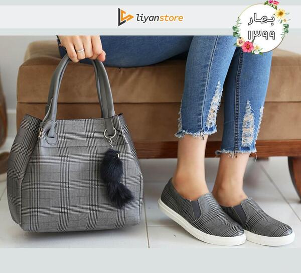 عکس ست کیف و کفش اسپرت دخترانه