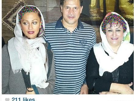 عکس مریم امیر جلالی و همسرش
