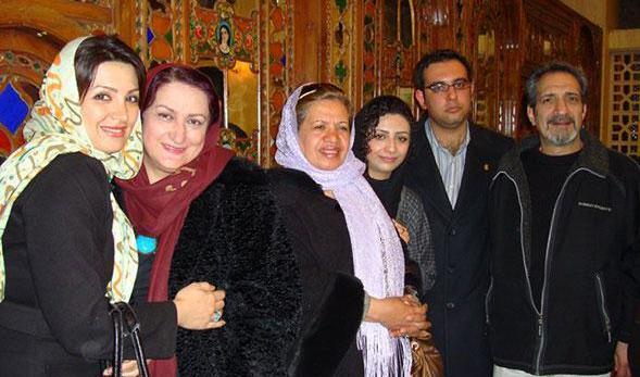عکس مریم امیر جلالی و همسرش