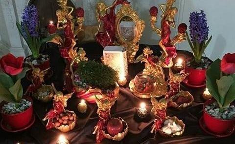 عکس هفت سین برنجی