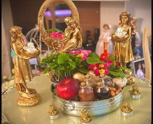عکس هفت سین برنجی
