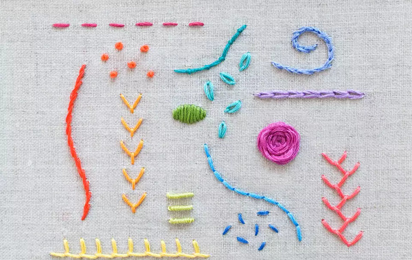 عکس ایده های گلدوزی با دست