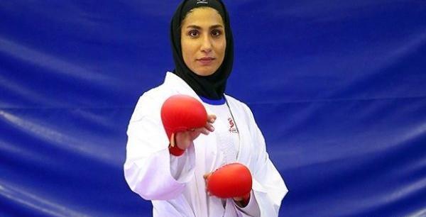 عکس کاراته حمیده عباسعلی
