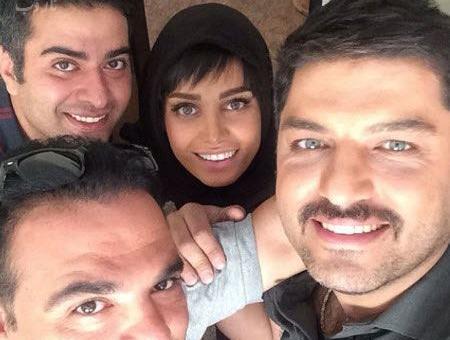 عکس لو رفته تینا آخوندتبار و حامد کمیلی