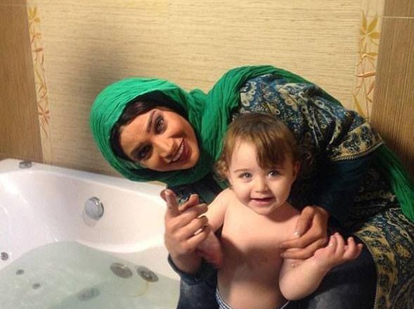 عکس لو رفته تینا آخوندتبار و حامد کمیلی