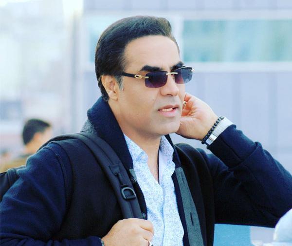 عکس امید خواننده و همسرش