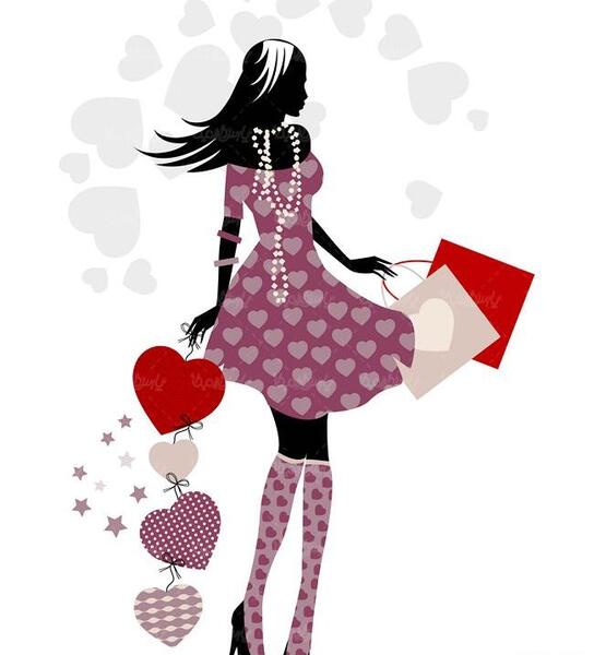 عکس کارتونی لباس فروشی