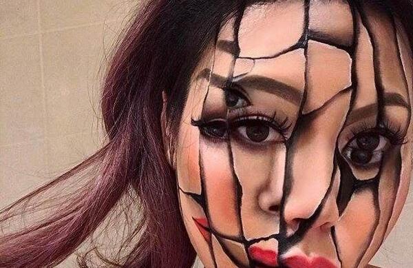 عکس تصاویر سه بعدی صورت