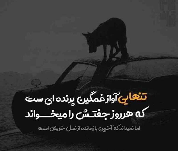 عکس غمگین پروفایل تنهایی