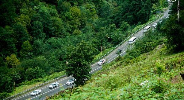 عکس طبیعت زیبای گردنه حیران