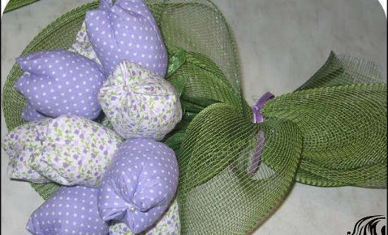 عکس گل لاله نمدی